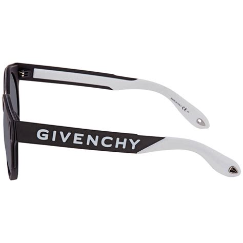 givenchy gv 7017/n/s|Givenchy GV7017NS Grey Blue Round Unisex Sunglasses GV .